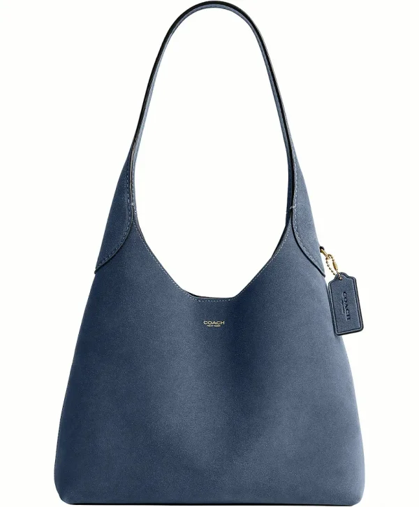 Coach Women's Brooklyn 28 Suede Shoulder Bag