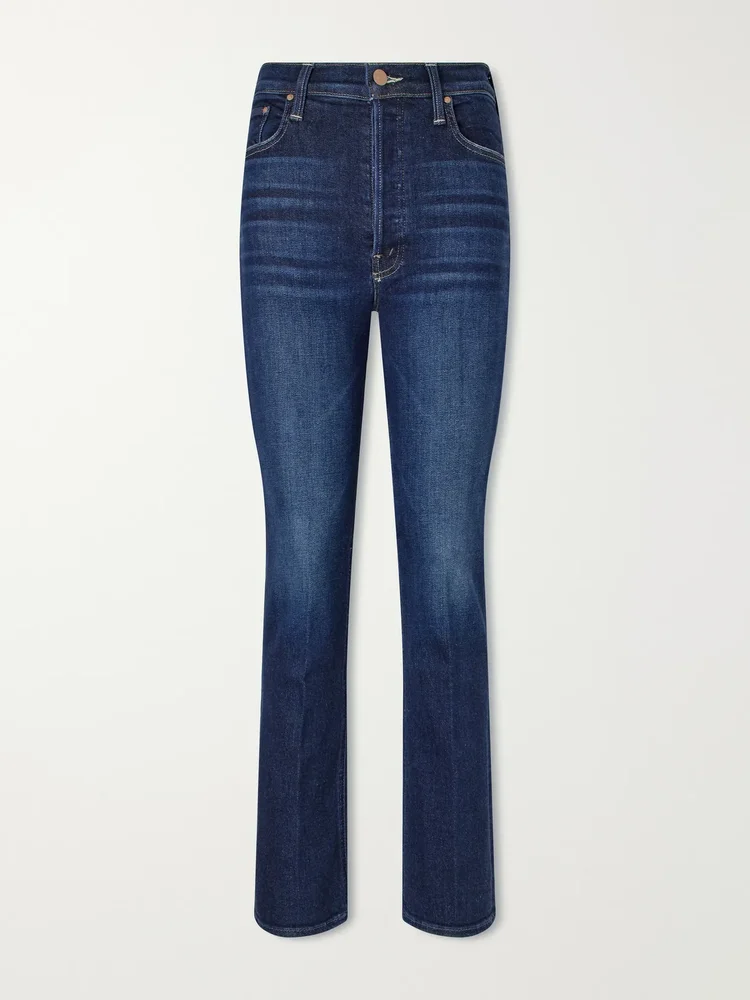 the tripper flood high waist flared jeans