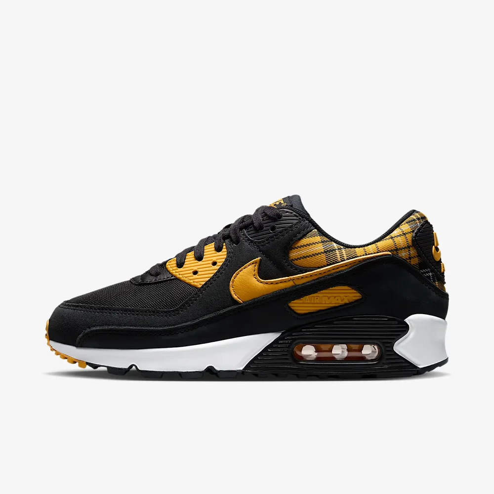 Air Max 90 "Plaid" - Black / White