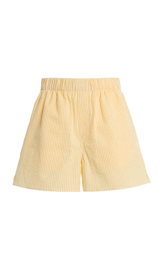 Exclusive The Boxer Seersucker Shorts