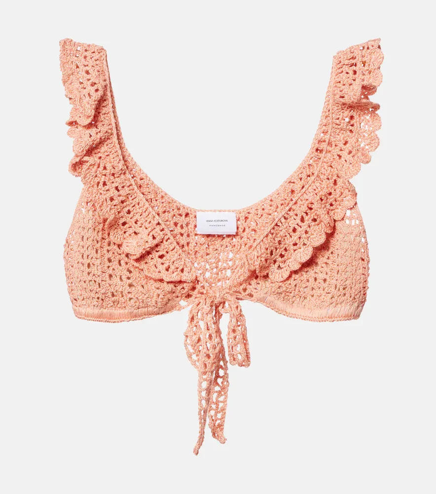 Crochet bra top