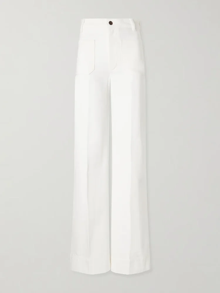 Alina high-rise wide-leg jeans