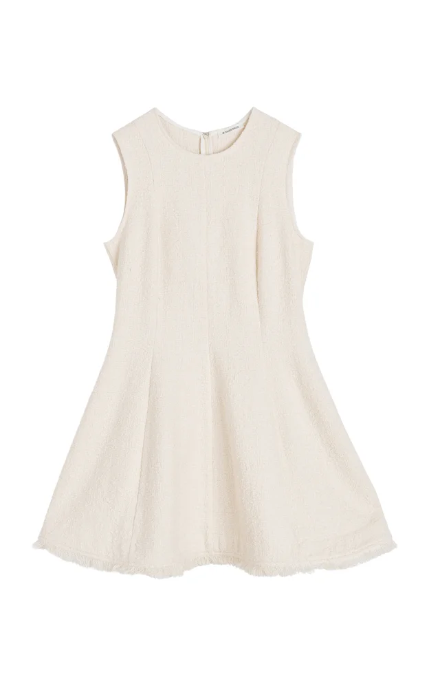 Lirk Cotton-Blend Mini Dress