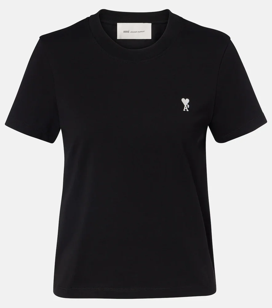 Ami de Cœur cotton jersey T-shirt