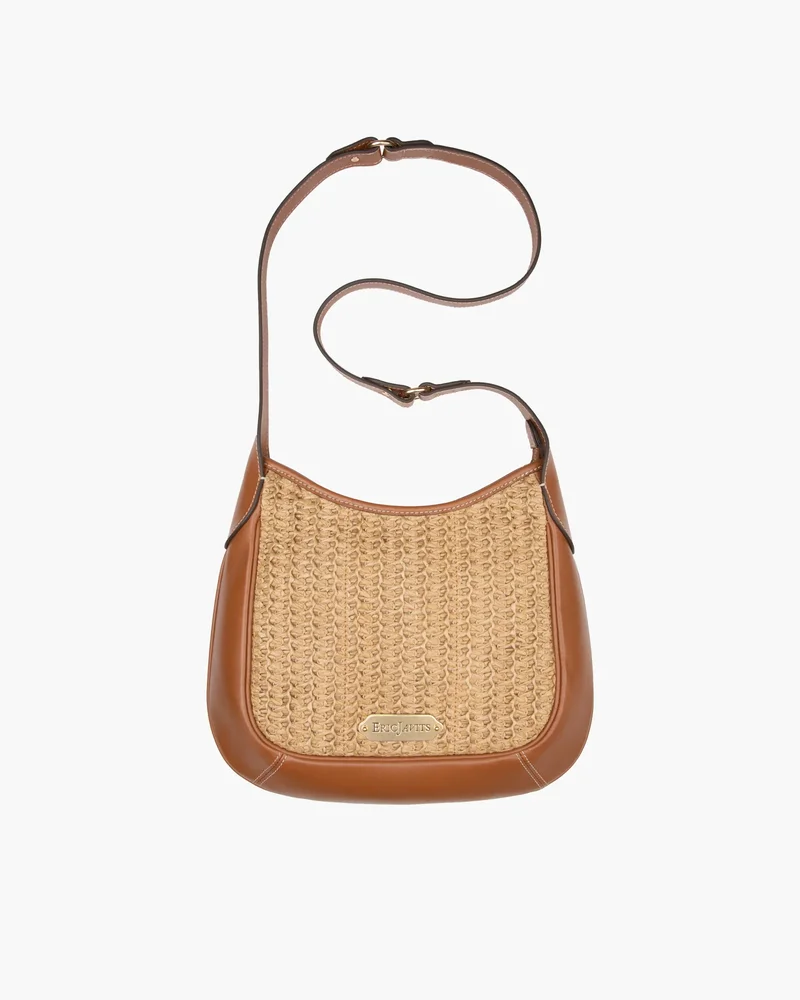 Island Straw Crossbody Bag