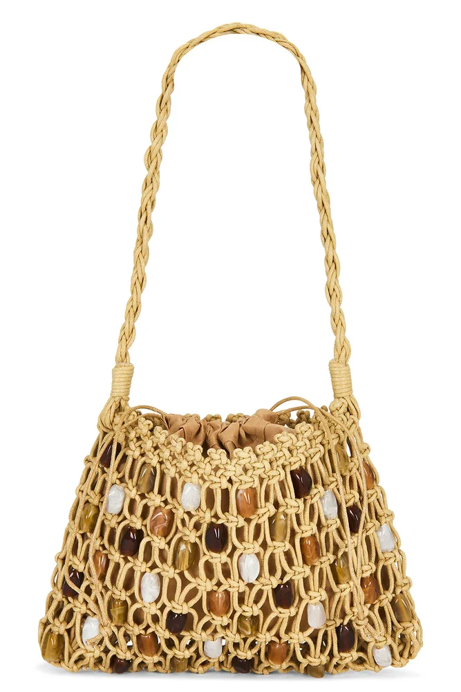 Raffia Shoulder Bag