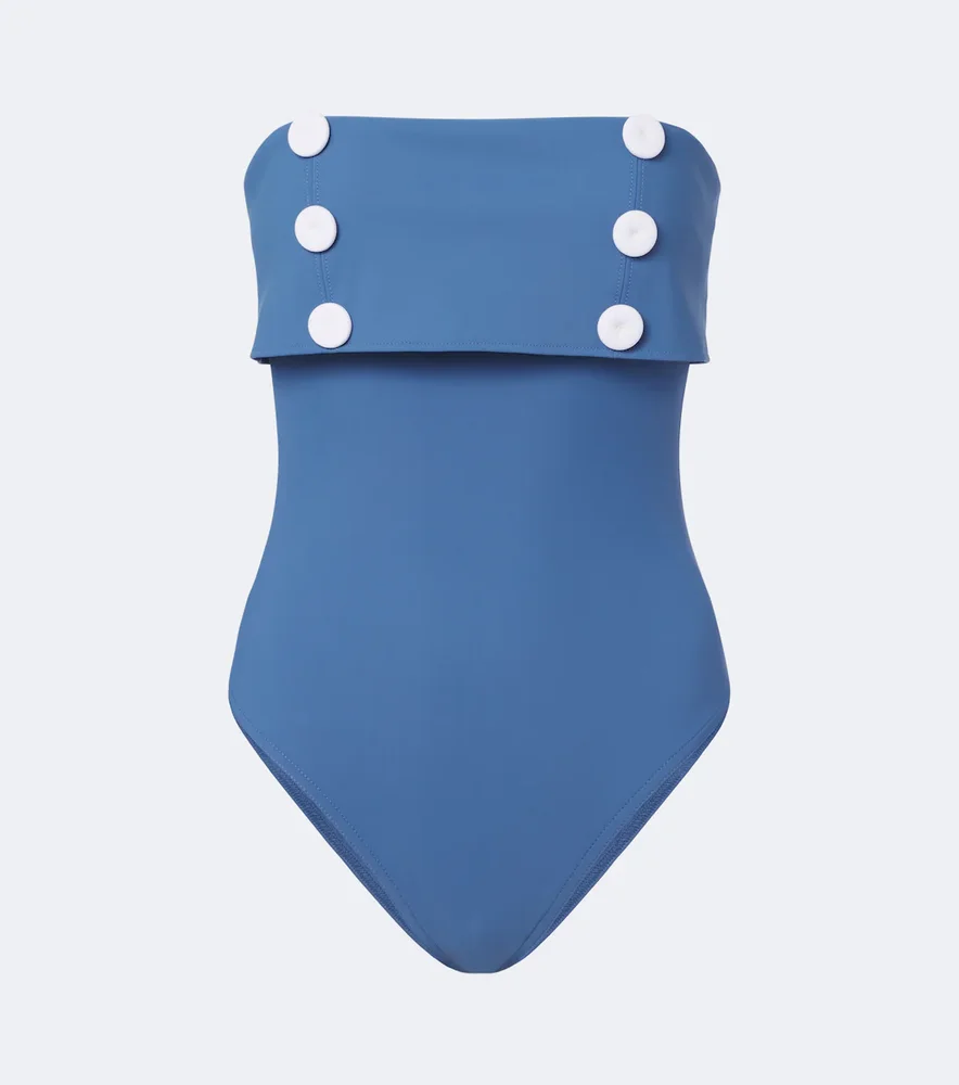 Strapless swimsuit