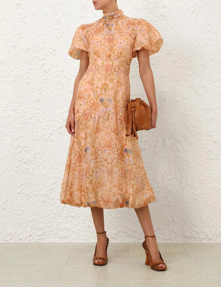 Valiant Bubble Midi Dress