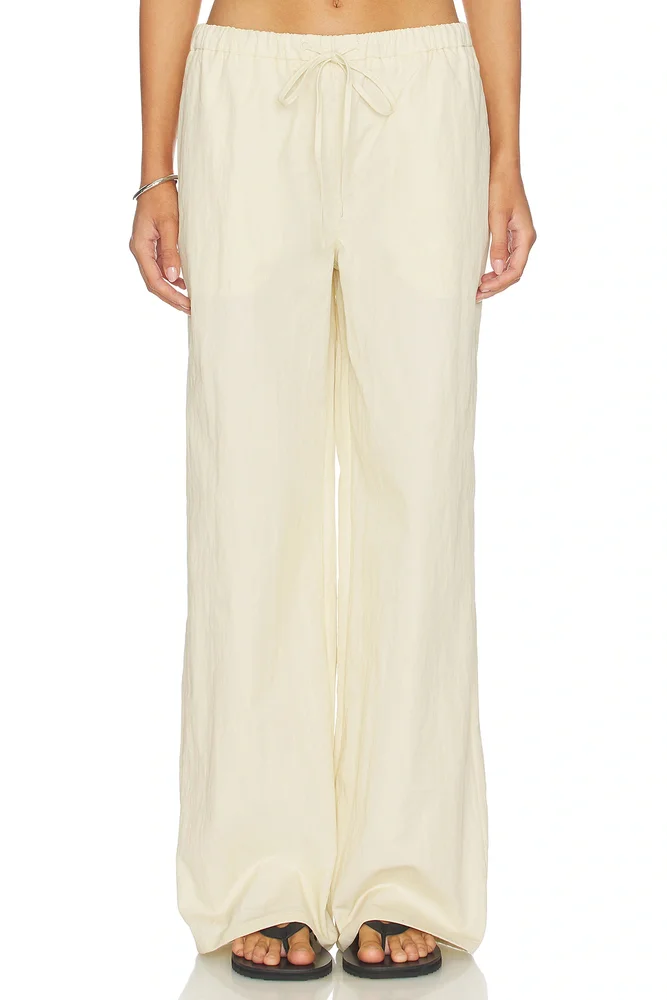 Sheer Palazzo Pant
