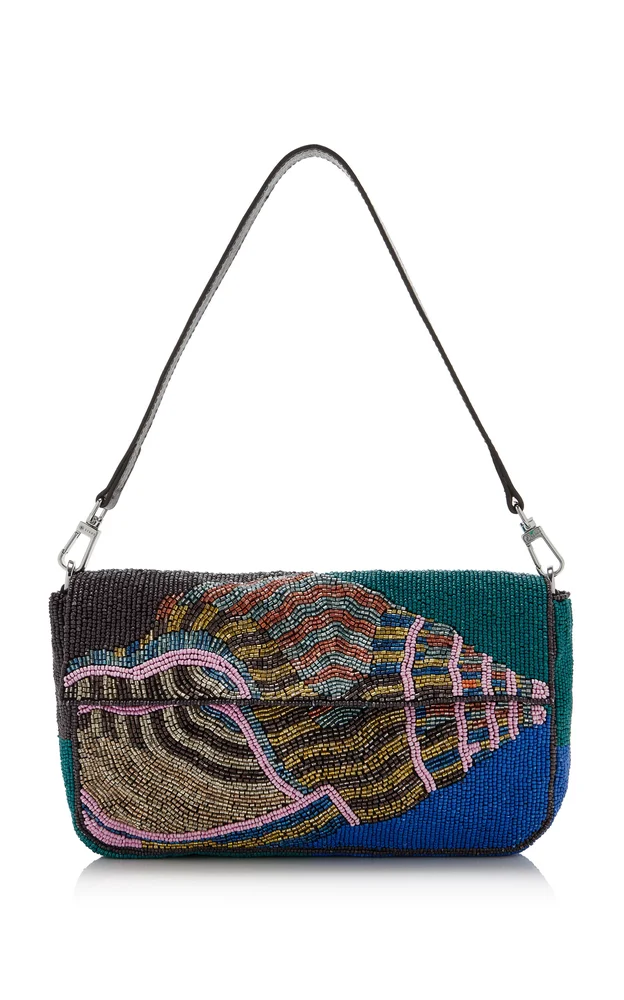 Timmy Convertible Beaded Shoulder Bag