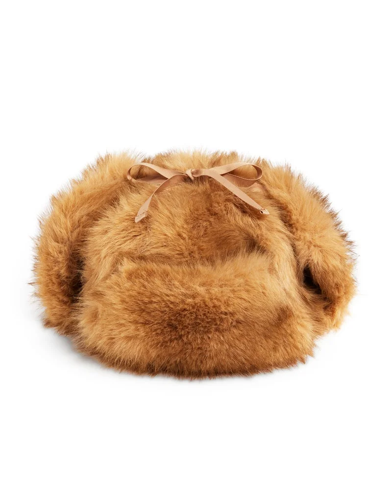 Mel Faux Fur Trapper Hat