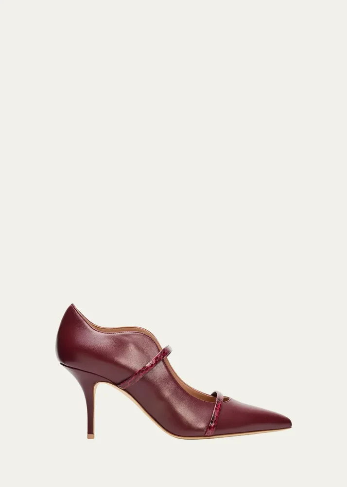 70mm Maureen Leather Pumps