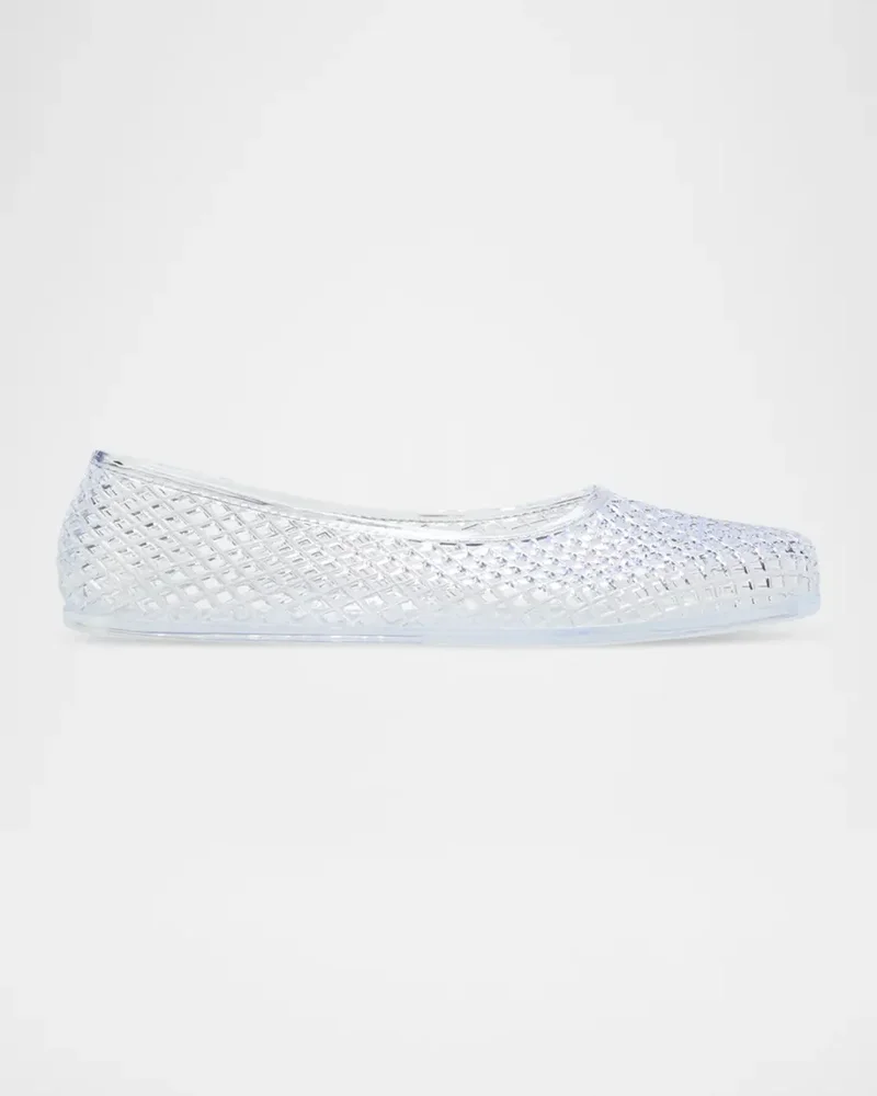 Iro Transparent Jelly Ballerina Flats