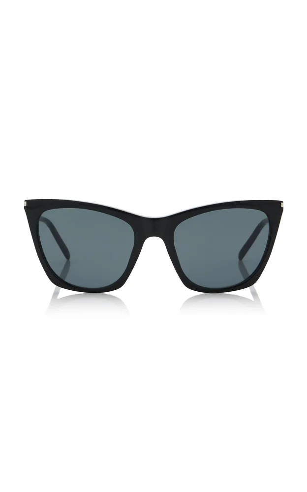 Kate Thin Cat-Eye Acetate Sunglasses