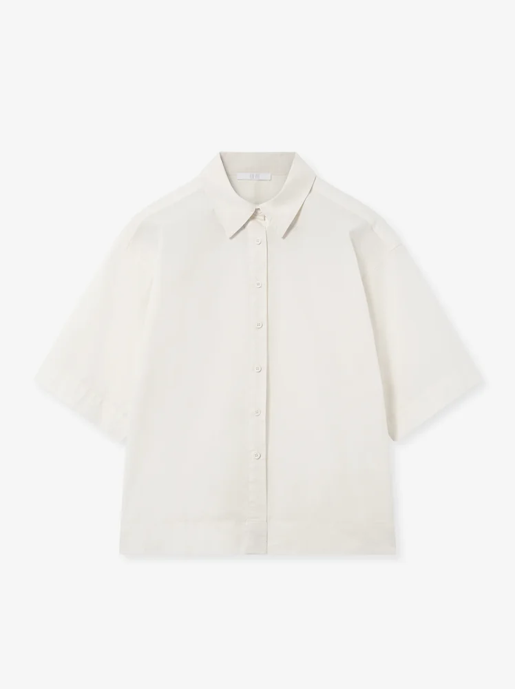 Aisla Poplin Button Down