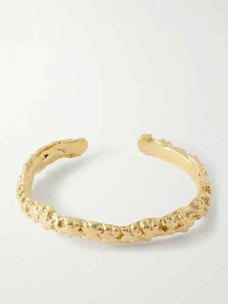Louiza gold-plated cuff