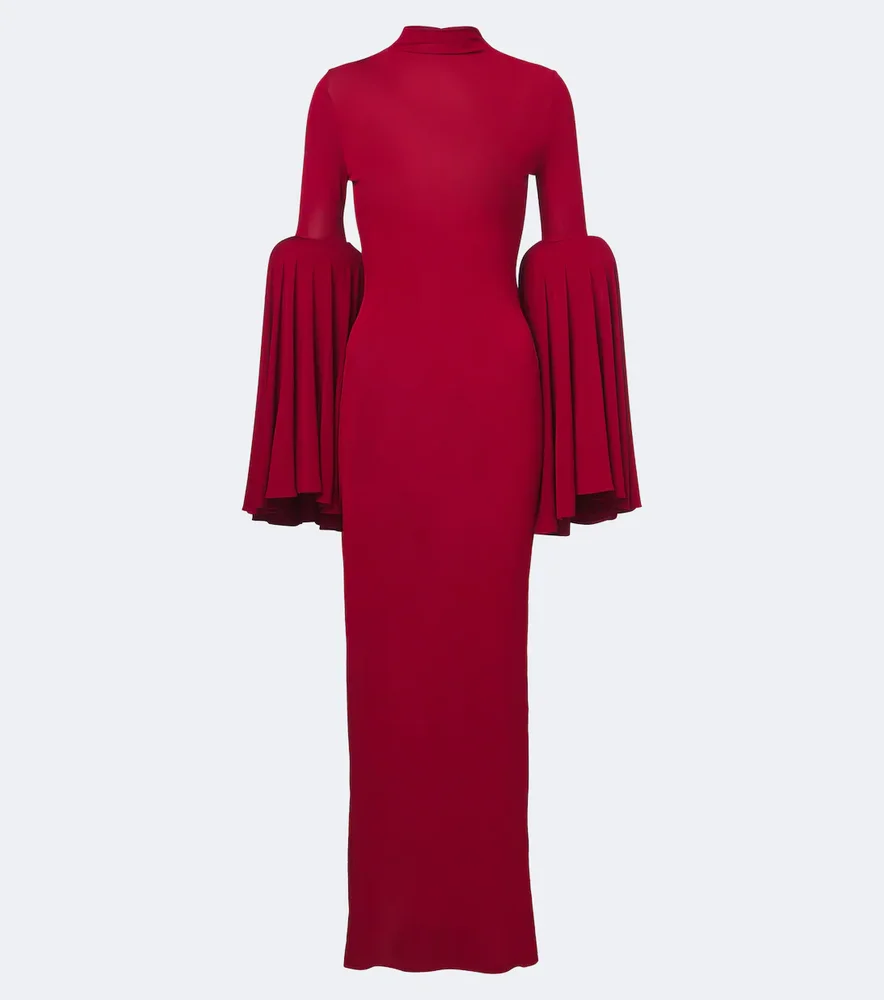 Pleated gown