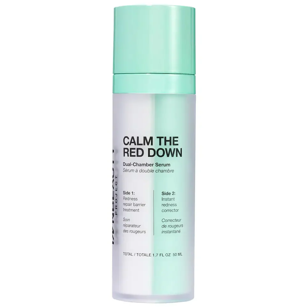 Calm The Red Down Redness & Color Correcting Dual Serum with Centella + Azelaic Acid