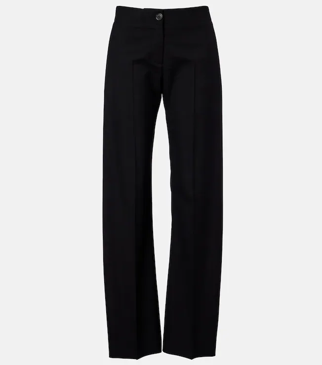 Mita virgin wool straight pants
