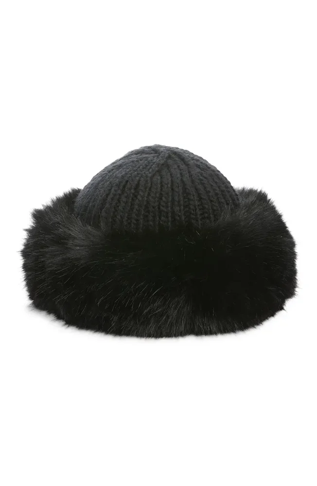 Faux Fur Cuff Hat