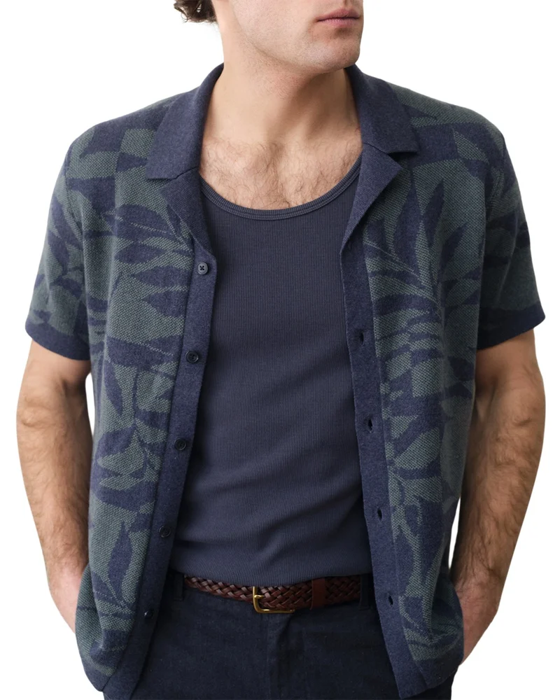 Ethan Laurel Wreath Sweater Shirt