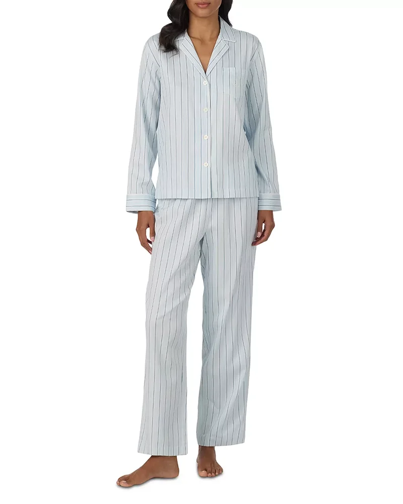 Cotton Blend Long Pajama Set, Exclusive