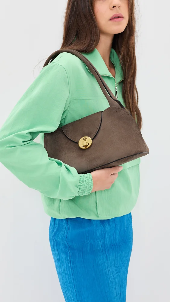Small Calf Leather Shoulder Bag
