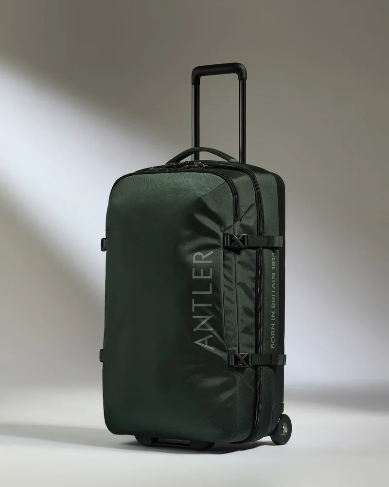 Discovery Wheeled Duffel in Dark Forest Green