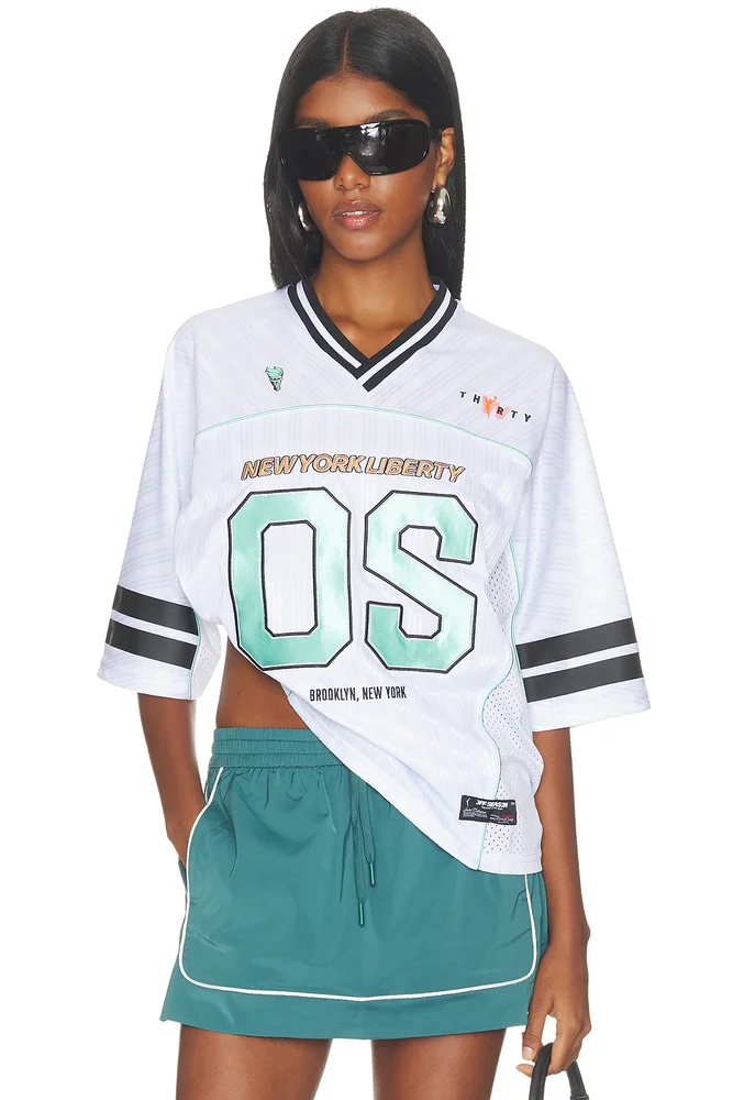 New York Liberty Unisex Boxy Top