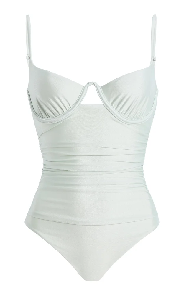 Laine Ruched One-Piece Swimsuit