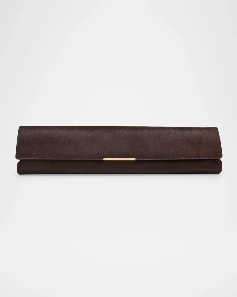 Long Pony Hair Clutch Bag