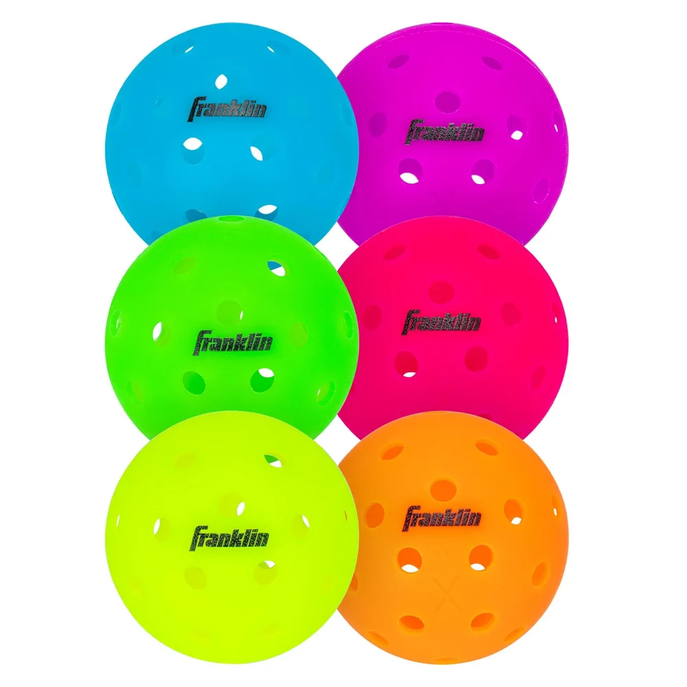 X40 Outdoor Pickleballs, 6-Pack