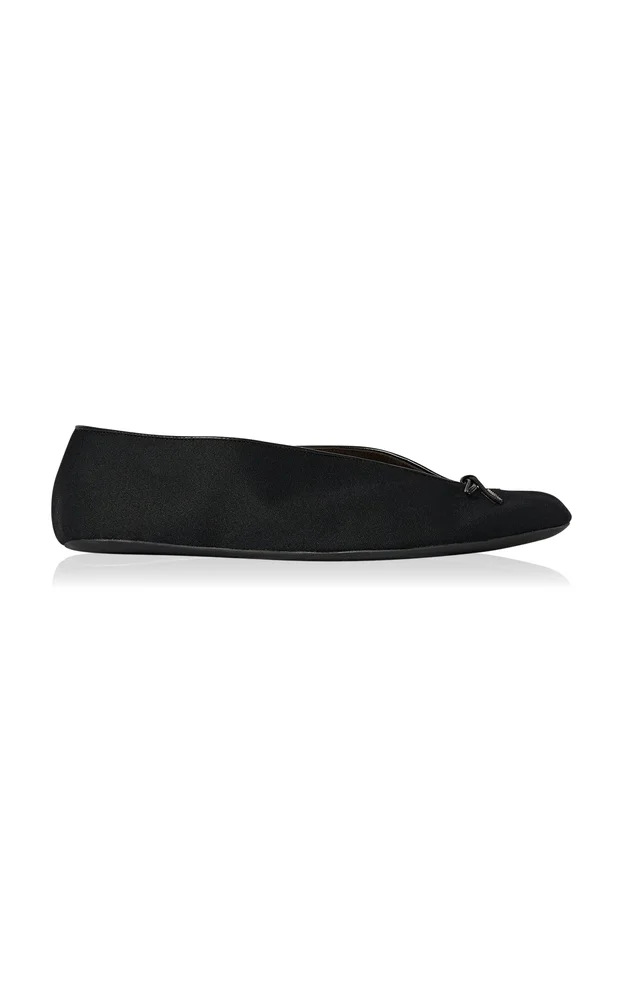 Fay Bow Wool Flats