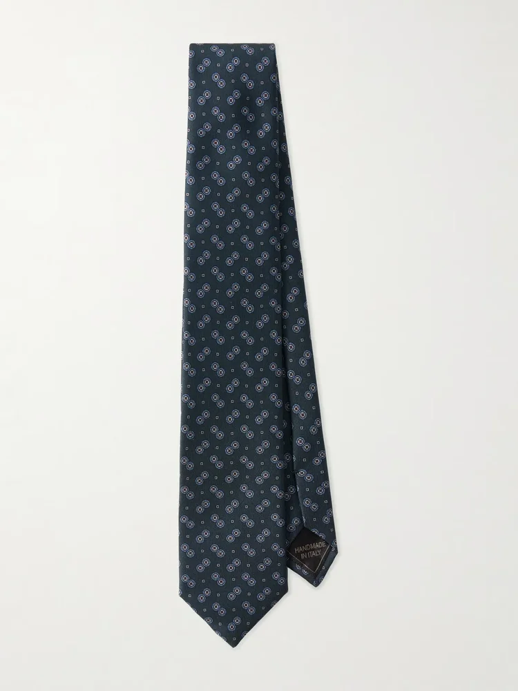 8cm Silk-Jacquard Tie
