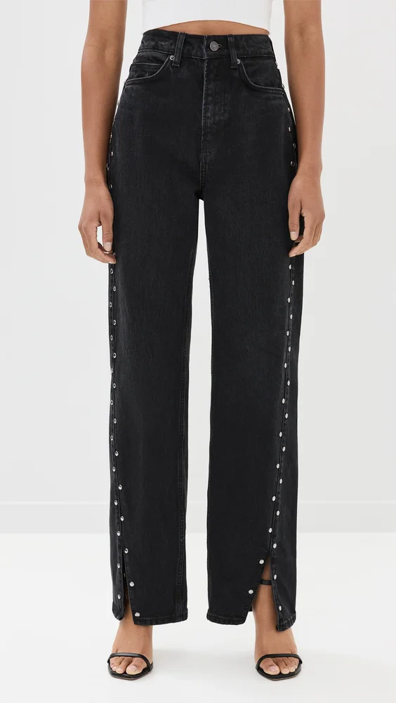 Cary Slouchy Straight Jeans