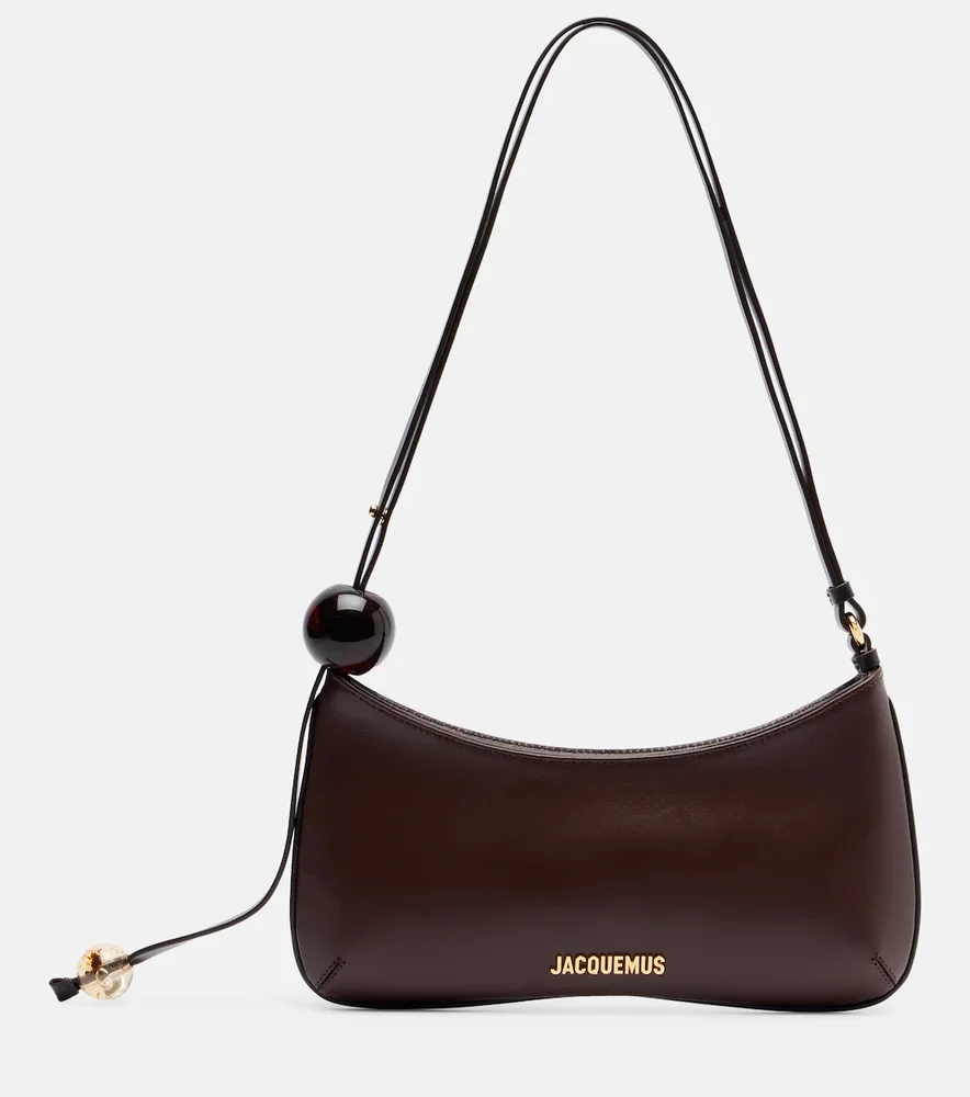 Le Bisou Perle leather shoulder bag