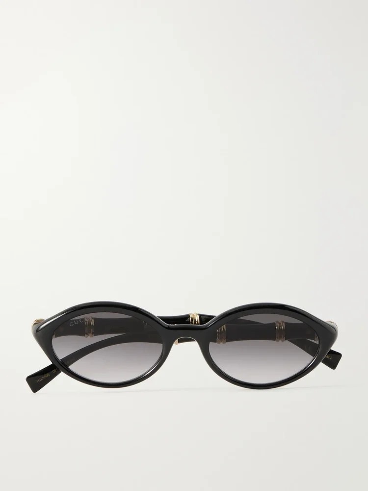 Bamboopop round-frame acetate sunglasses