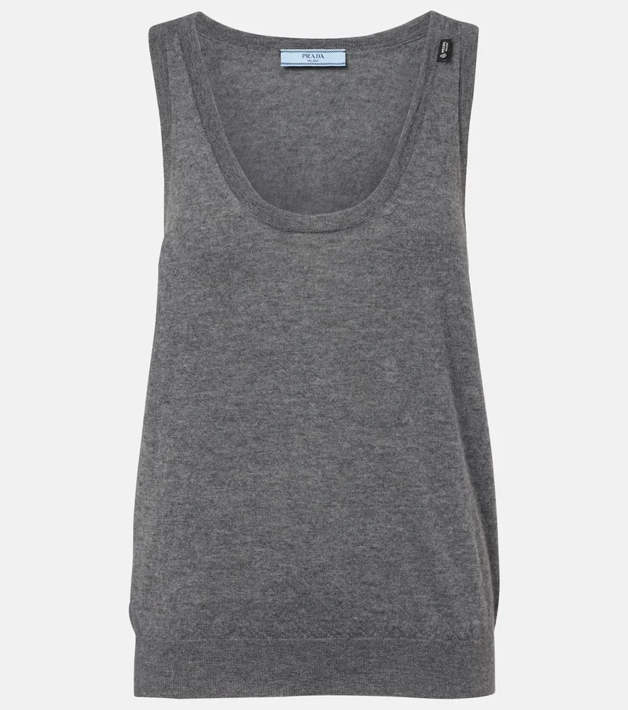 Cashmere sweater vest