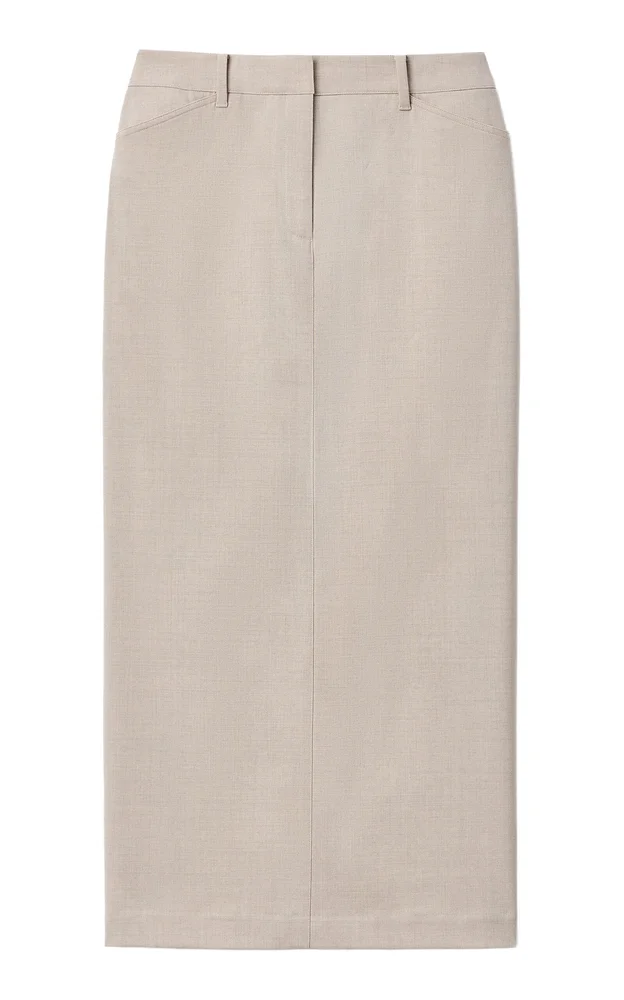 Wool Trouser Skirt