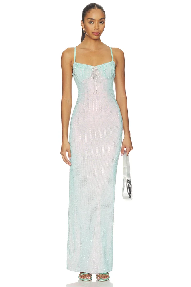 Crystal Hotfix Gown