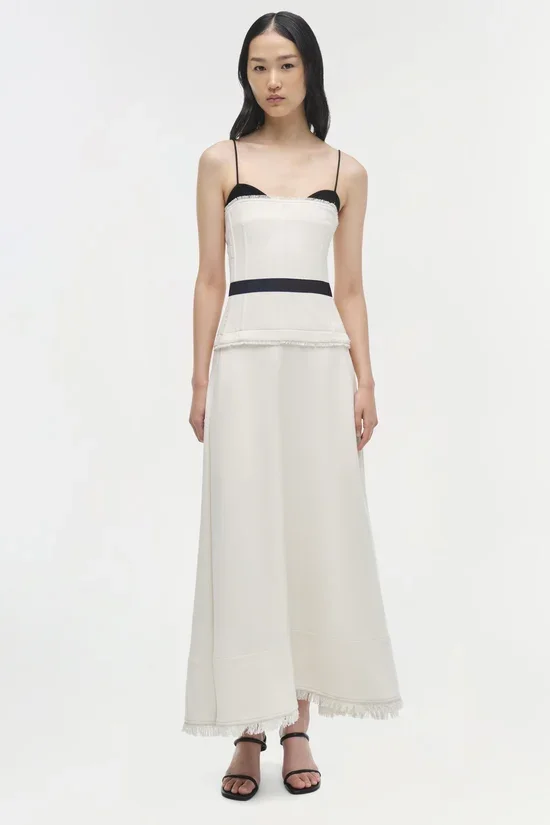 Kenlie Mock Neck Midi Dress