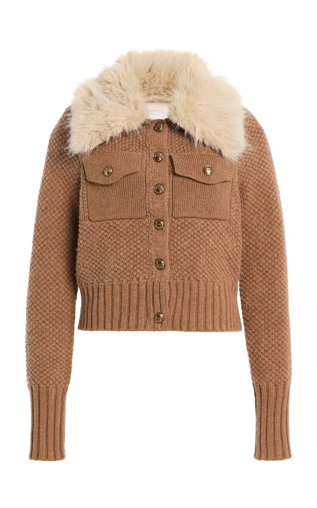Kodiak Cotton-Merino Wool Cardigan