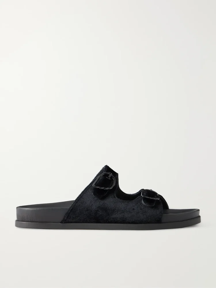 Selestia velvet sandals