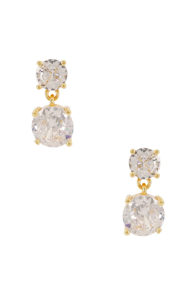 CZ Drop Earring