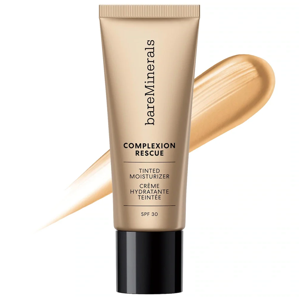 COMPLEXION RESCUE Tinted Moisturizer with Hyaluronic Acid and Mineral SPF 30 in Ginger 06
