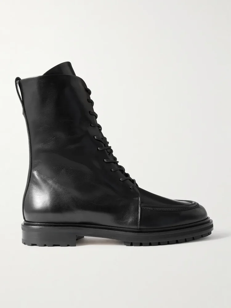 Tate leather ankle boots