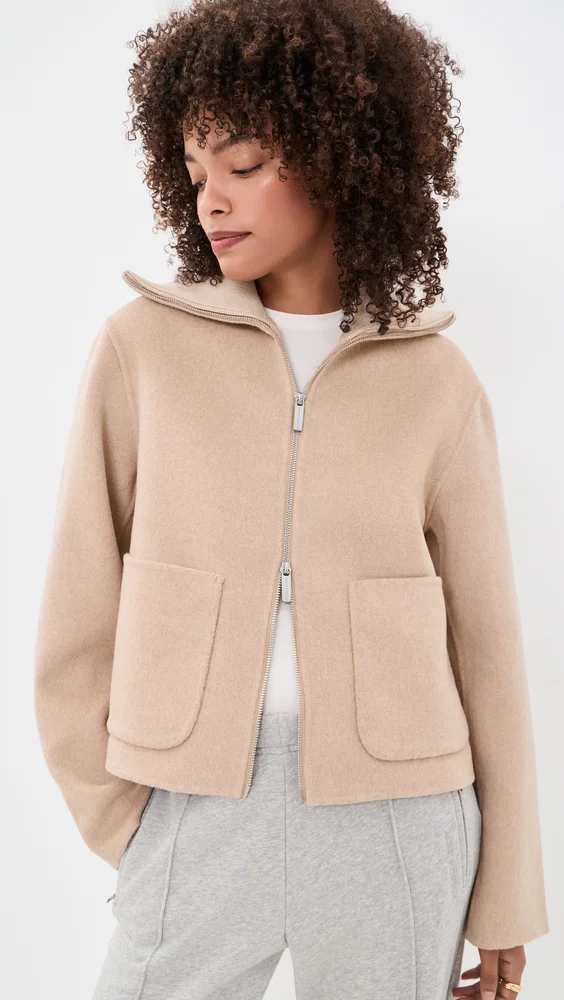 Wool Cropped Jacket