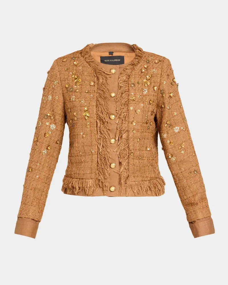 Marshall Embellished Tweed Jacket