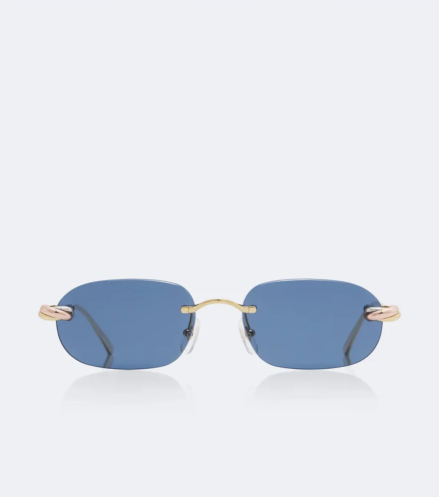 Trinity De Cartier Rectangular Sunglasses