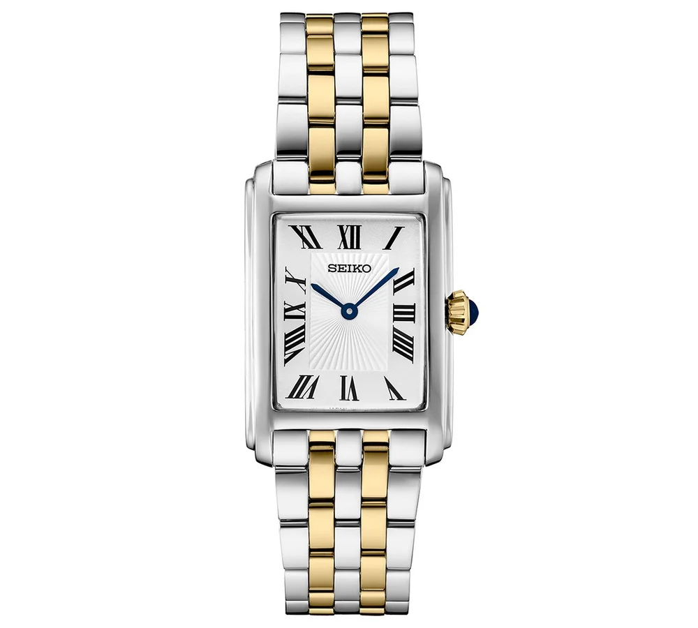 Essentials Two-Tone Stainless Steel Bracelet Watch 22mm